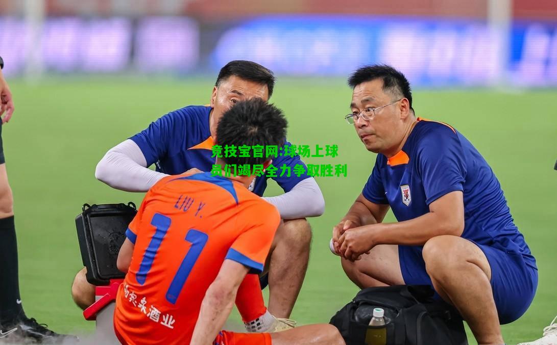 竞技宝官网:球场上球员们竭尽全力争取胜利